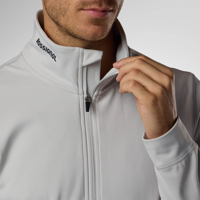 Jacheta barbati Rossignol M HERO stretch fleece jacket Light grey [5]