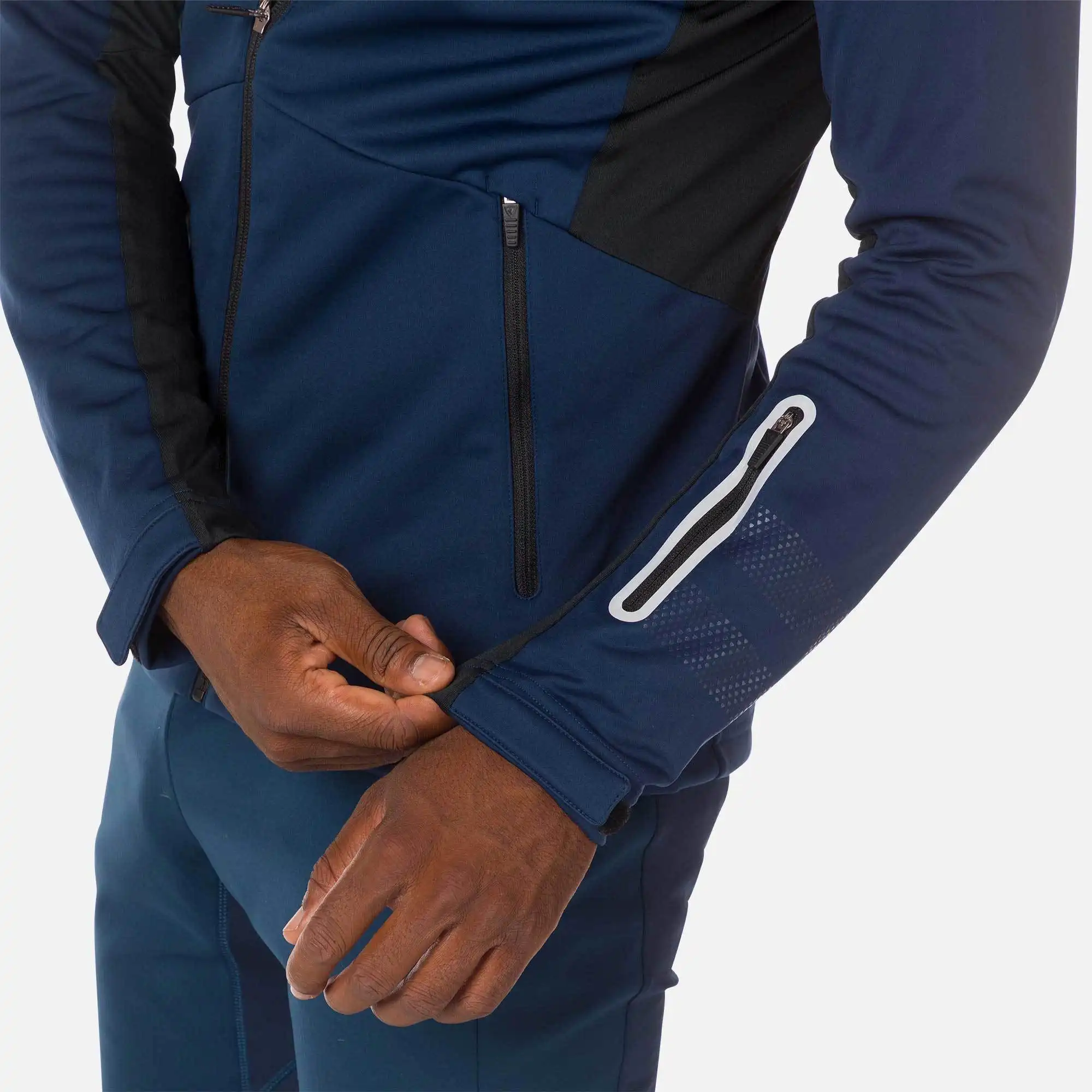 Jacheta barbati Rossignol SOFTSHELL HOODIE Dark navy [5]