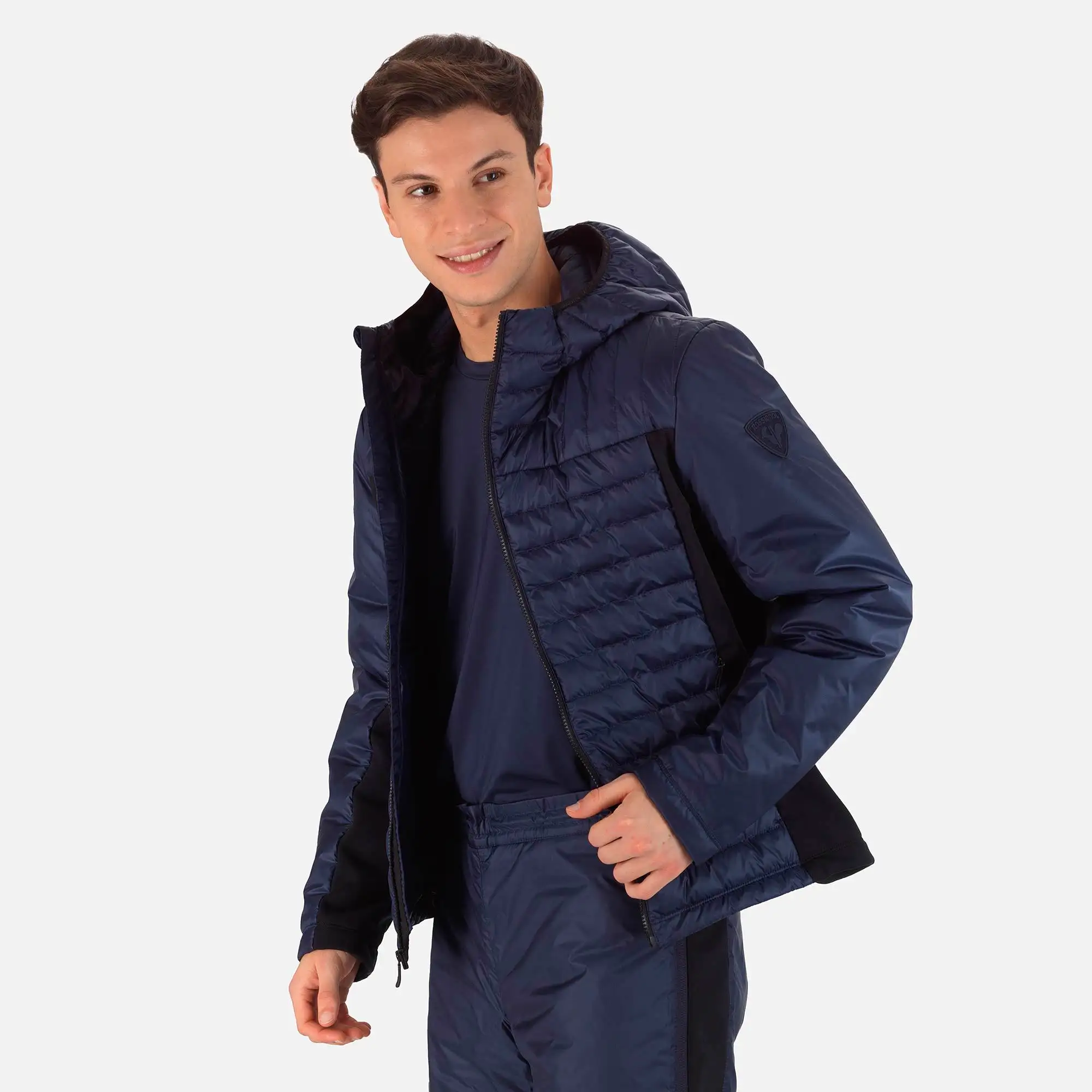 Jacheta barbati Rossignol SKPR HYBRID Light - Dark navy [2]