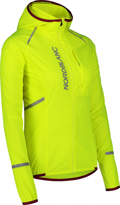 Jacheta dama Nordblanc FLEET Bike ultra light safety yellow [2]