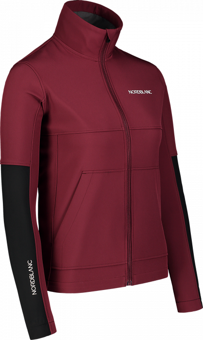 Jacheta dama Nordblanc W FJORD softshell - Plum red [2]