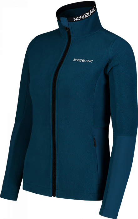 Jacheta dama Nordblanc W SCENIC FLEECE Blue heron [3]