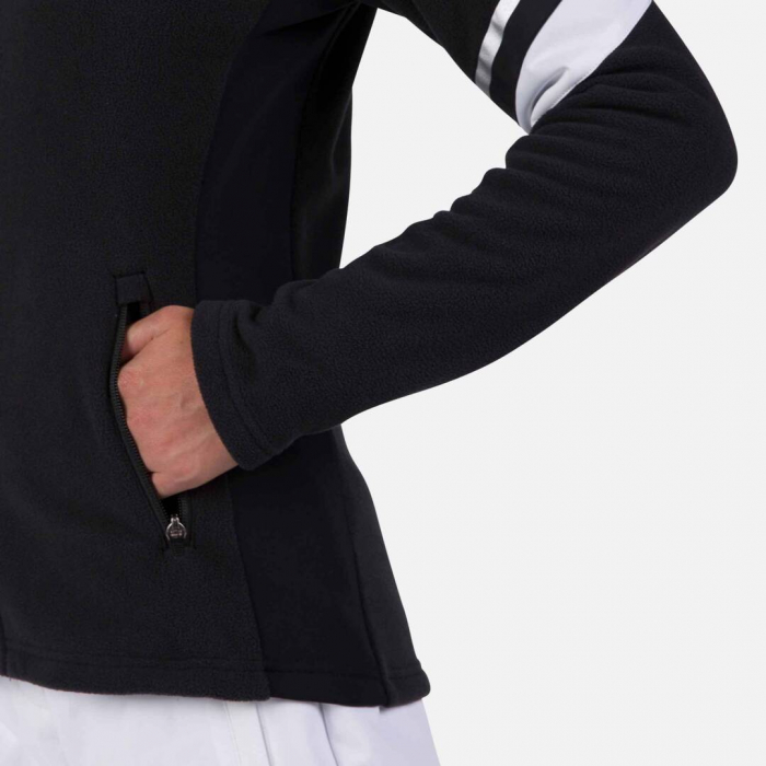 Jacheta dama Rossignol W STRAWPILE FLEECE FZ Black [8]