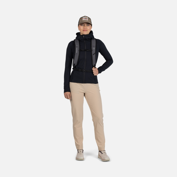 Jacheta dama Rossignol W mid layer thin fz Black [5]