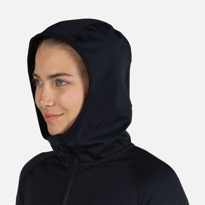 Jacheta dama Rossignol W mid layer thin fz Black [4]