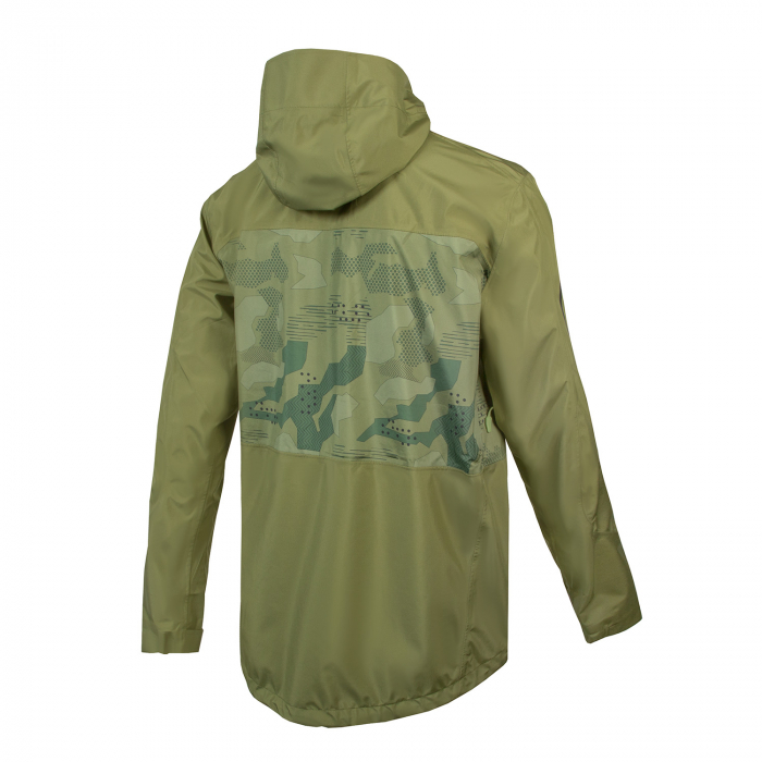Jacheta impermeabila barbati Endura SINGLE TRACK WATERPROOF II Green Olive [2]