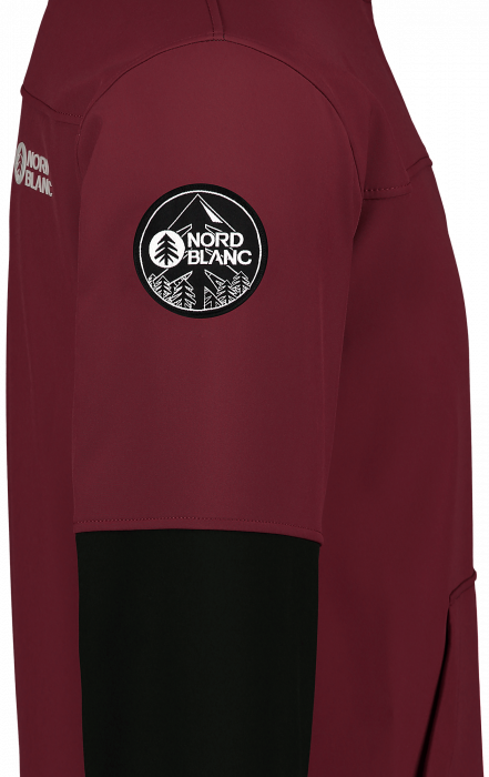Jacheta softshell barbati Nordblanc ENDEAVOR - plum red [6]