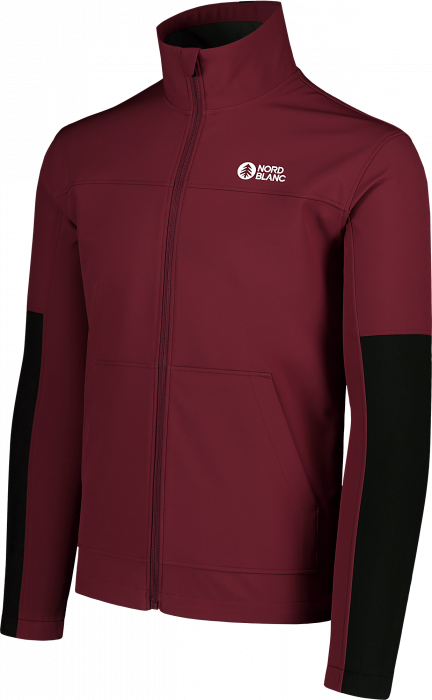 Jacheta softshell barbati Nordblanc ENDEAVOR - plum red [5]