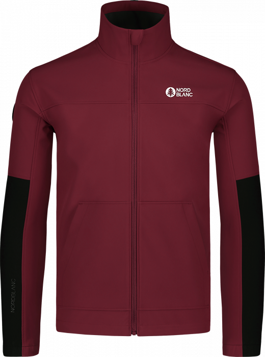 Jacheta softshell barbati Nordblanc ENDEAVOR - plum red [1]