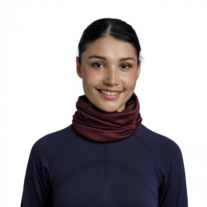 Light Weight merino wool SOLID garnet [5]