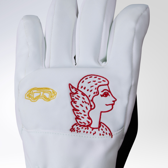 Manusi dama Rossignol JCC - W Ski gloves r-shell dry White [2]