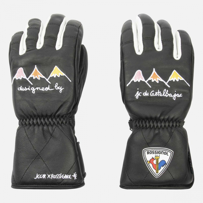 Manusi dama Rossignol JCC W SUBLIM LTH IMPR G Black [2]