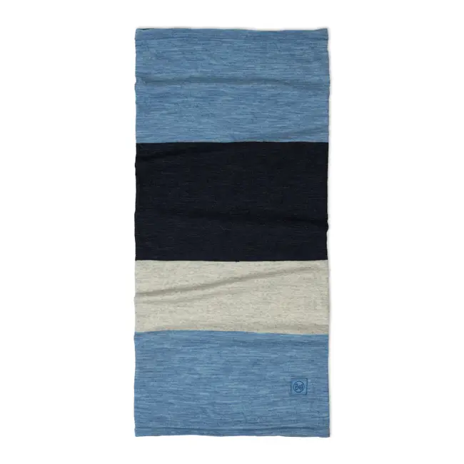 Bandana BUFF Merino MOVE Block Lake Blue [1]