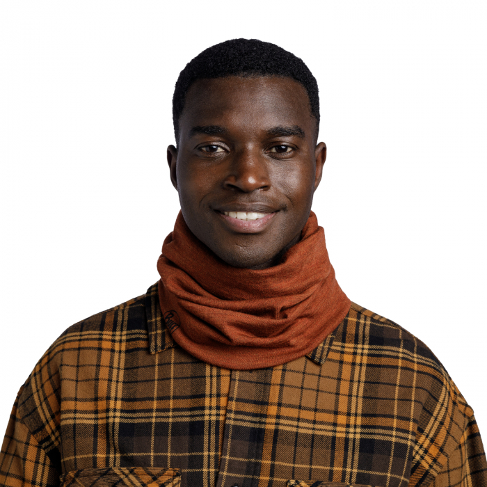 Mid Weight merino wool MELANGE cinnamon [7]