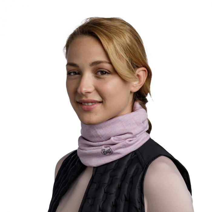 Mid Weight merino wool MELANGE liliac sand [3]