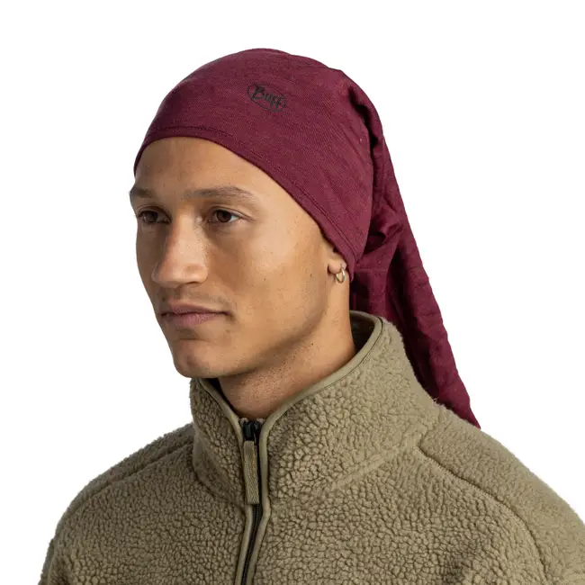 Mid Weight merino wool MELANGE Tibetan Red [2]