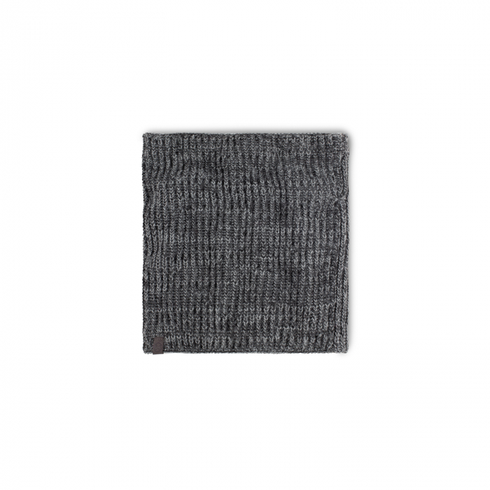 Neckwarmer Fleece crosetat Jarn grey heather [3]