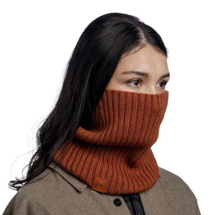 Neckwarmer Comfort crosetat Norval cinnamon [3]