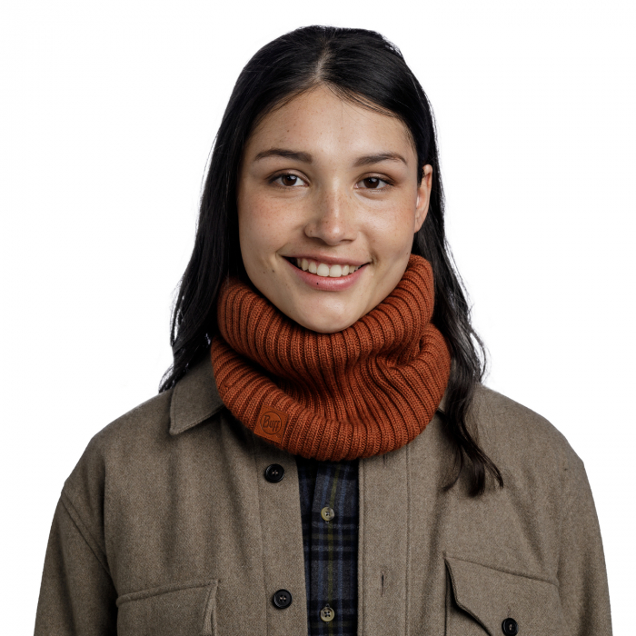 Neckwarmer Comfort crosetat Norval cinnamon [2]