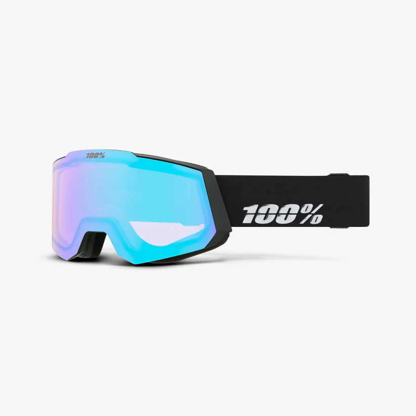 Ochelari schi 100% - SNOWCRAFT HiPER Black/Silver-Mirror Silver Lens [2]