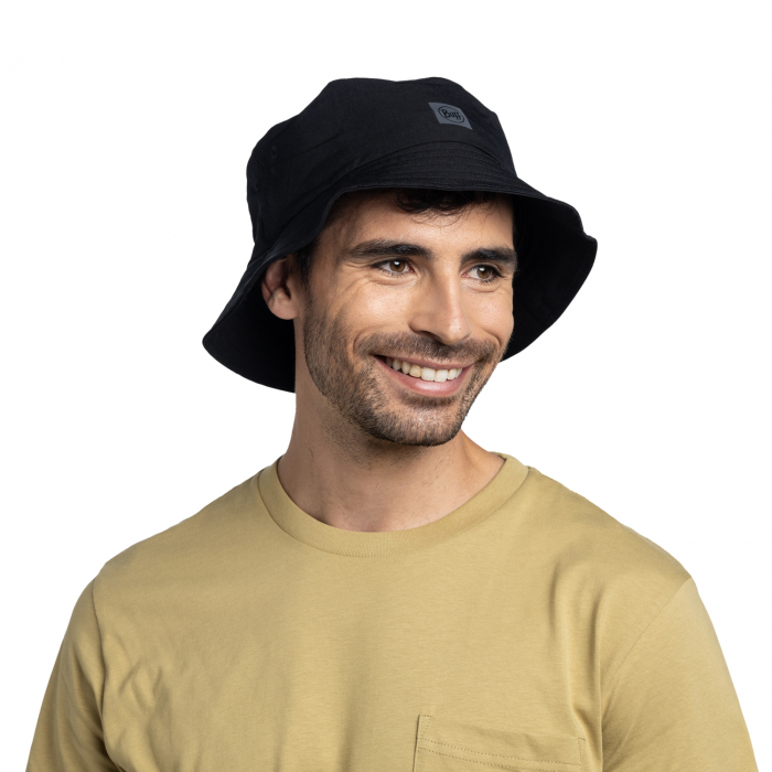 Pălărie BUFF Adventure bucket SOLID Black [4]