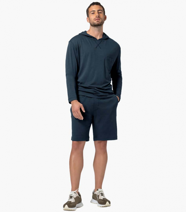 Pantaloni scurti barbati cu merino SN-SUPERNATURAL - M SOLUTION SHORTS Blueberry [5]
