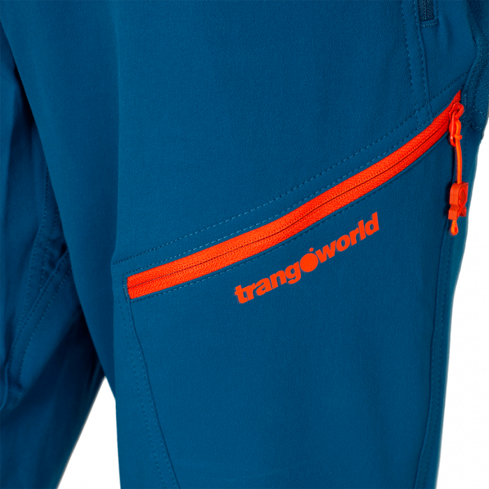 Pantaloni barbati Trangoworld TRX2 NYL PRO - Moroccan blue [2]