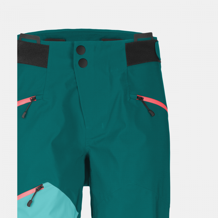Pantaloni dama Hardshell Ortovox WESTALPEN 3L DERMIZAX NX - pacific green [2]