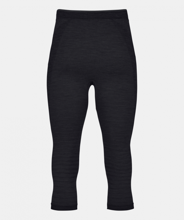 Pantaloni de corp 2/3 barbati Ortovox - Merino 230 Competition - Black raven [2]