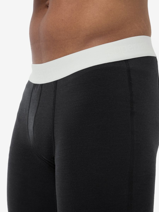 Pantaloni de corp barbati SN Super.Natural M BIO BASE TIGHTS Jet Black [5]