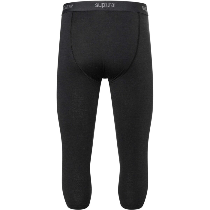 Pantaloni de corp barbati SN Super.Natural M TUNDRA175 TIGHT 3/4 Jet Black [2]