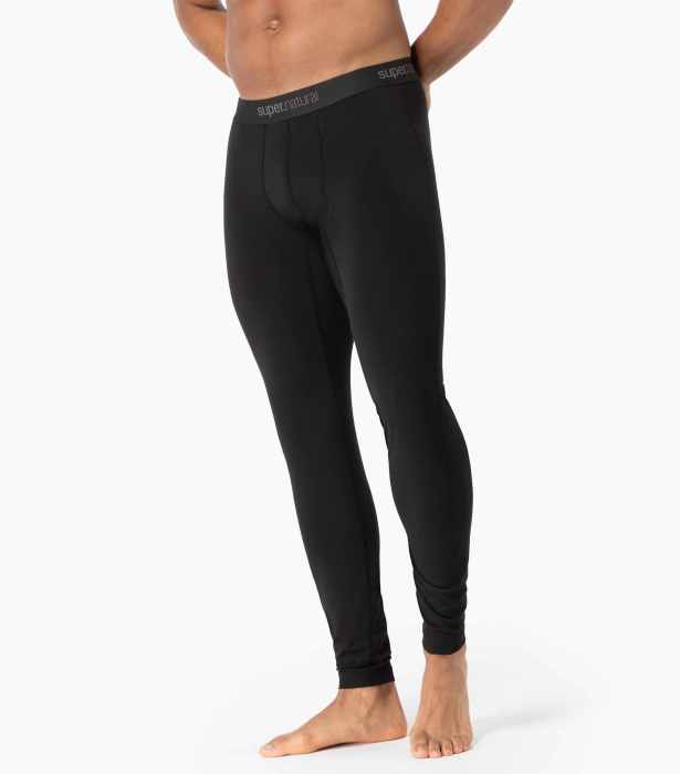 Pantaloni de corp barbati SN Super.Natural M ARCTIC230 TIGHT Jet Black [1]