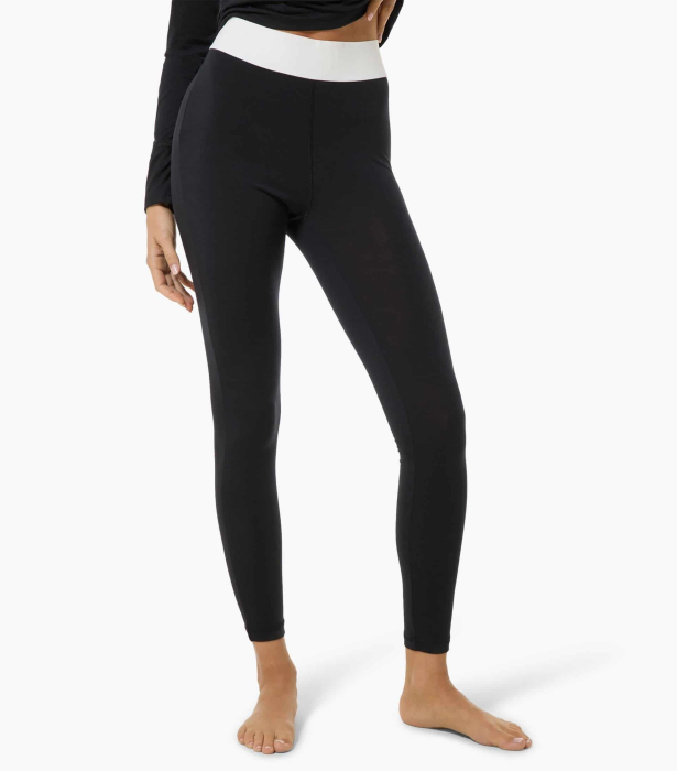 Pantaloni de corp dama SN super.natural W BIO BASE TIGHTS Jet Black [1]