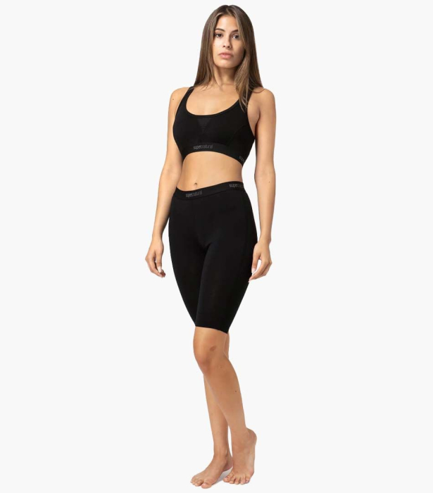 Pantaloni de corp dama SN super.natural W TUNDRA175 SHORT TIGHT JET BLACK [2]