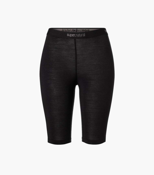 Pantaloni de corp dama SN super.natural W TUNDRA175 SHORT TIGHT JET BLACK [3]