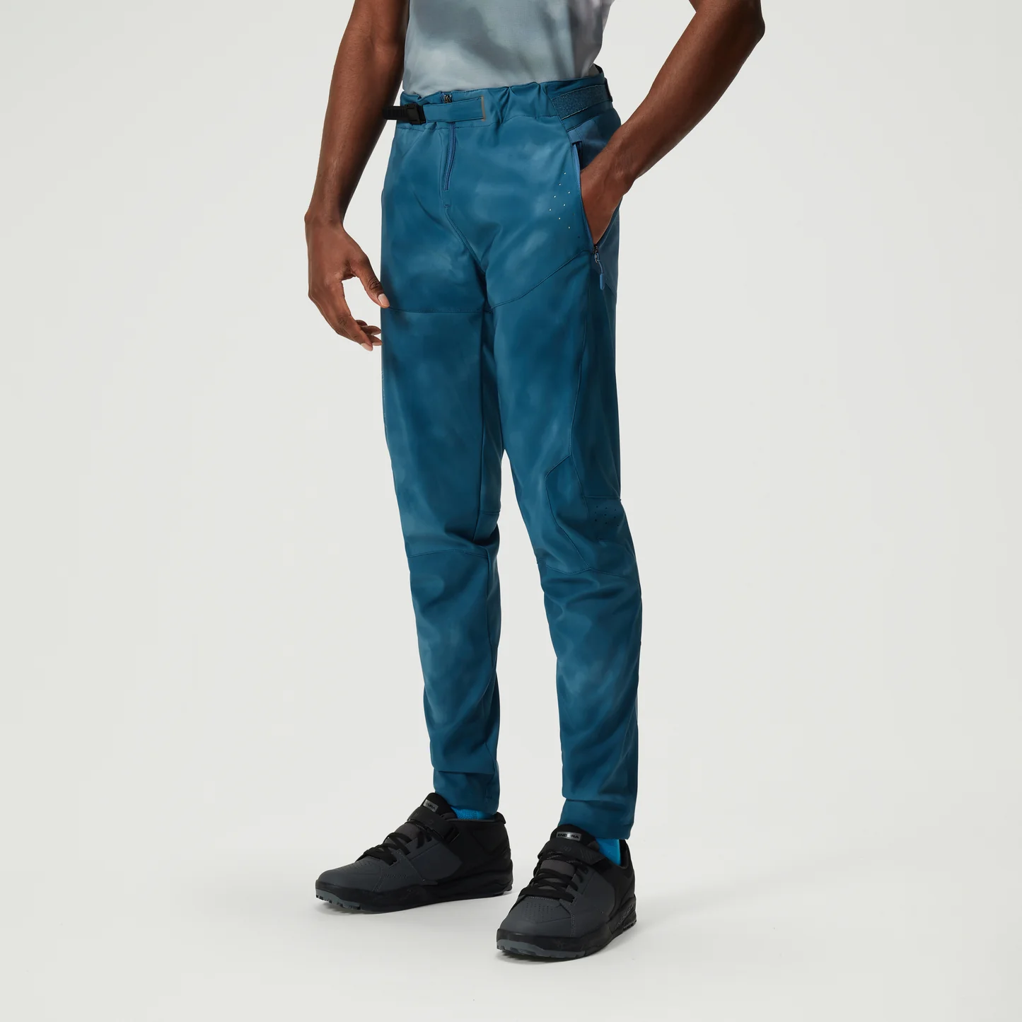 Pantaloni pentru barbati Endura MT500 BURNER - BLUE STEEL [6]