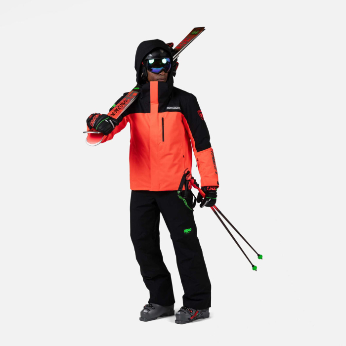 Pantaloni schi barbati Rossignol EVADER Neon Red [2]