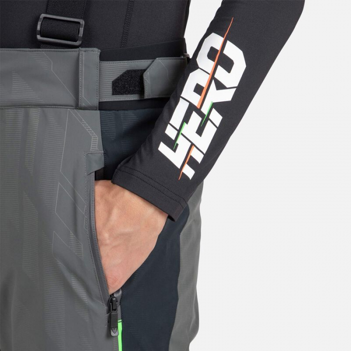 Pantaloni schi barbati Rossignol HERO R - Onyx grey [6]