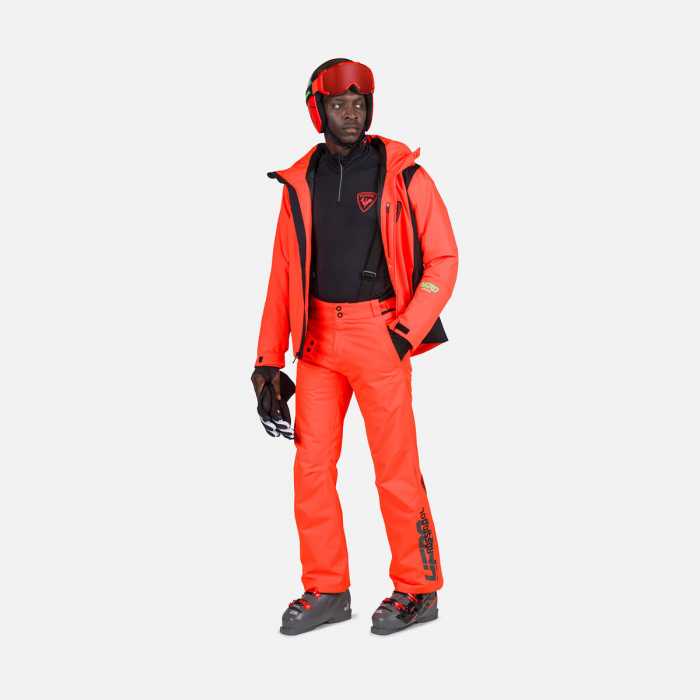 Pantaloni schi barbati Rossignol HERO VELIKA Neon red [8]