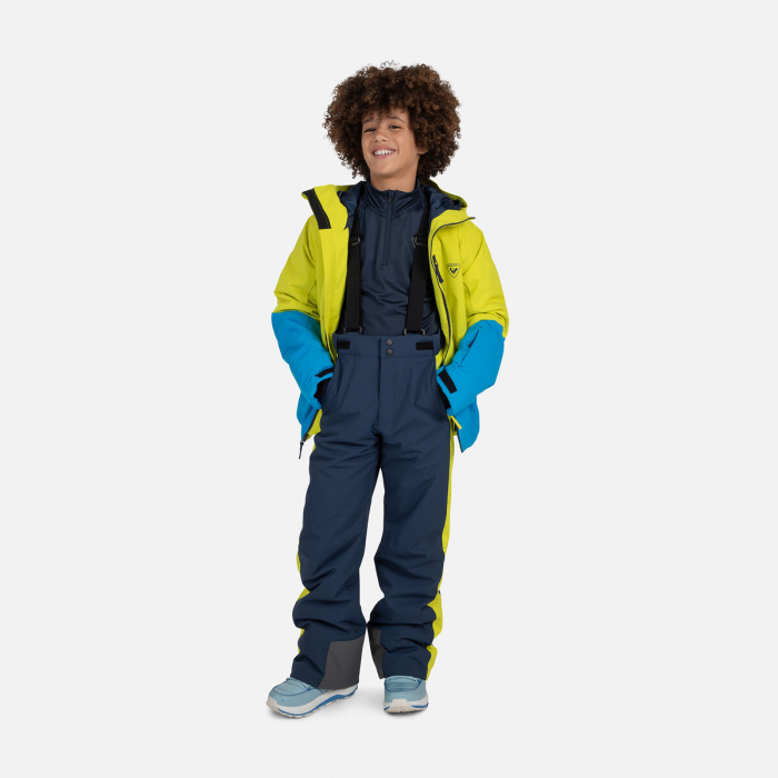 Pantaloni schi copii Rossignol BOY VELIKA SUSPENDERS Dark navy [9]