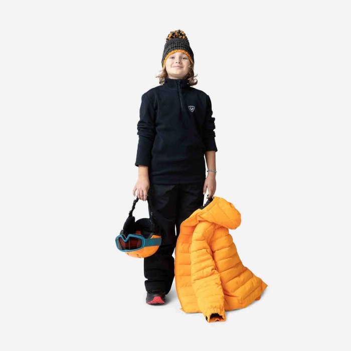Pantaloni schi copii Rossignol BOY SKI Black [2]
