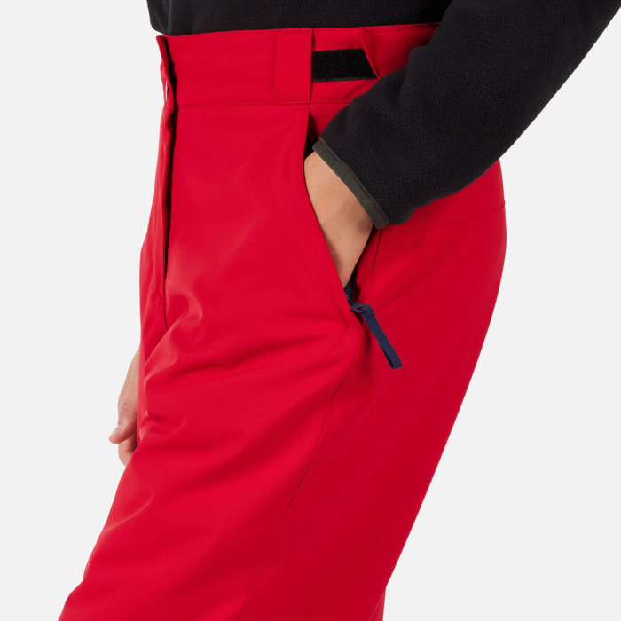 Pantaloni schi copii Rossignol GIRL INSULATED SKI Ruby Red [6]