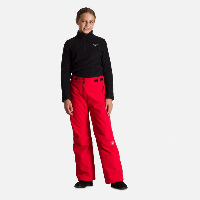 Pantaloni schi copii Rossignol GIRL SKI Sports red [5]