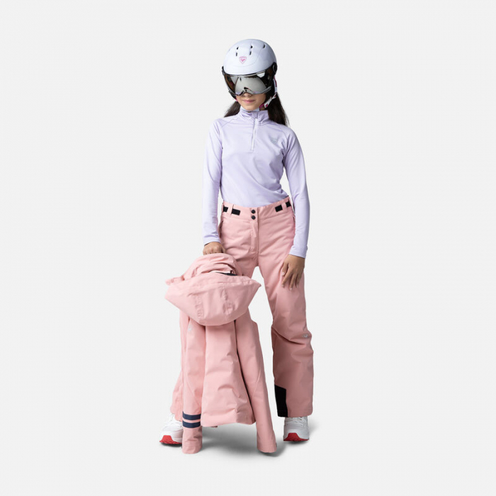 Pantaloni schi copii Rossignol GIRL SKI Cooper pink [8]