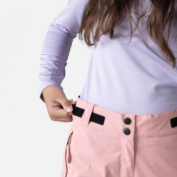 Pantaloni schi copii Rossignol GIRL SKI Cooper pink [5]
