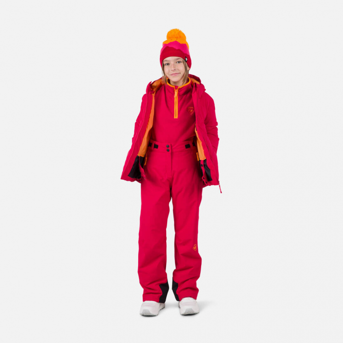 Pantaloni schi copii Rossignol GIRL SKI Ruby red [7]