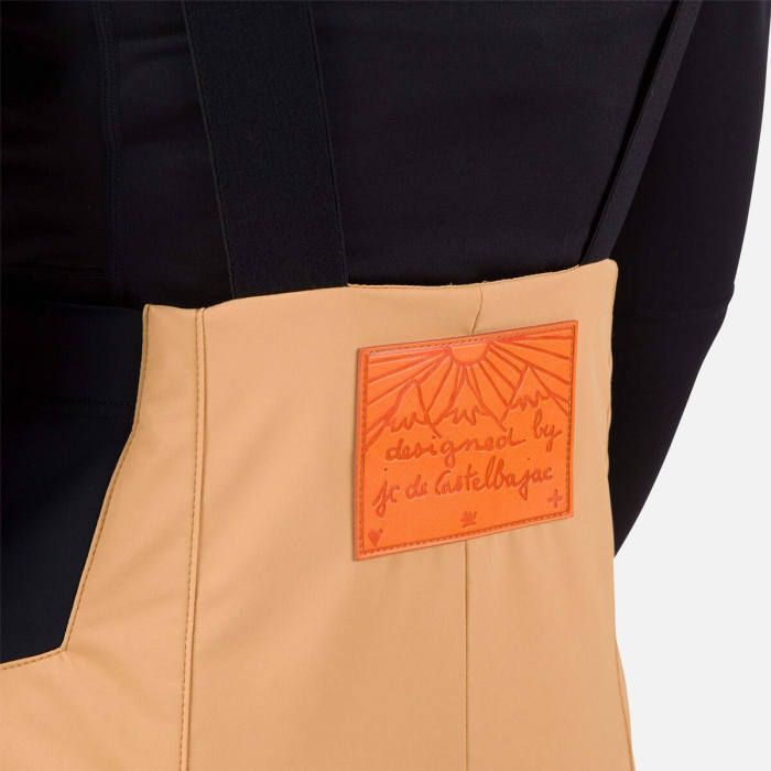Pantaloni schi dama Rossignol JCC W BIB INSULATED - Beige mountain [5]