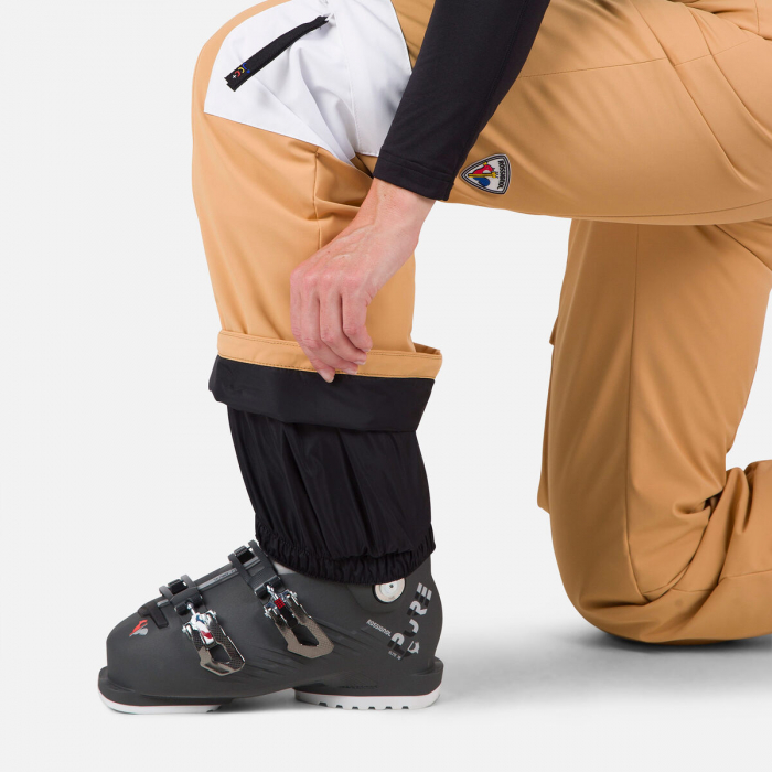 Pantaloni schi dama Rossignol JCC W BIB INSULATED - Beige mountain [8]