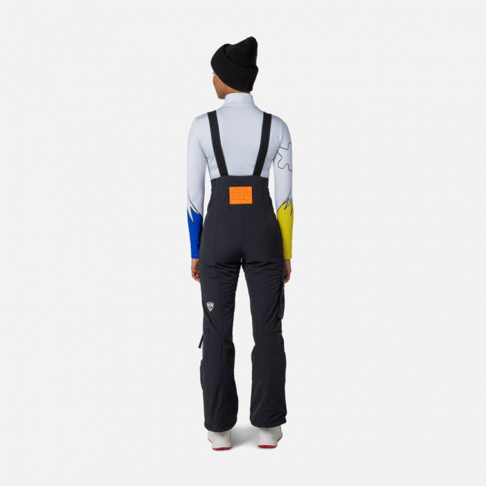 Pantaloni schi dama Rossignol JCC W BIB INSULATED - Black [2]