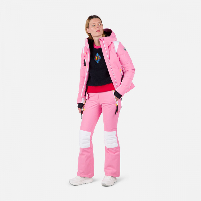 Pantaloni schi dama Rossignol JCC W PILOT STR - New pink [4]